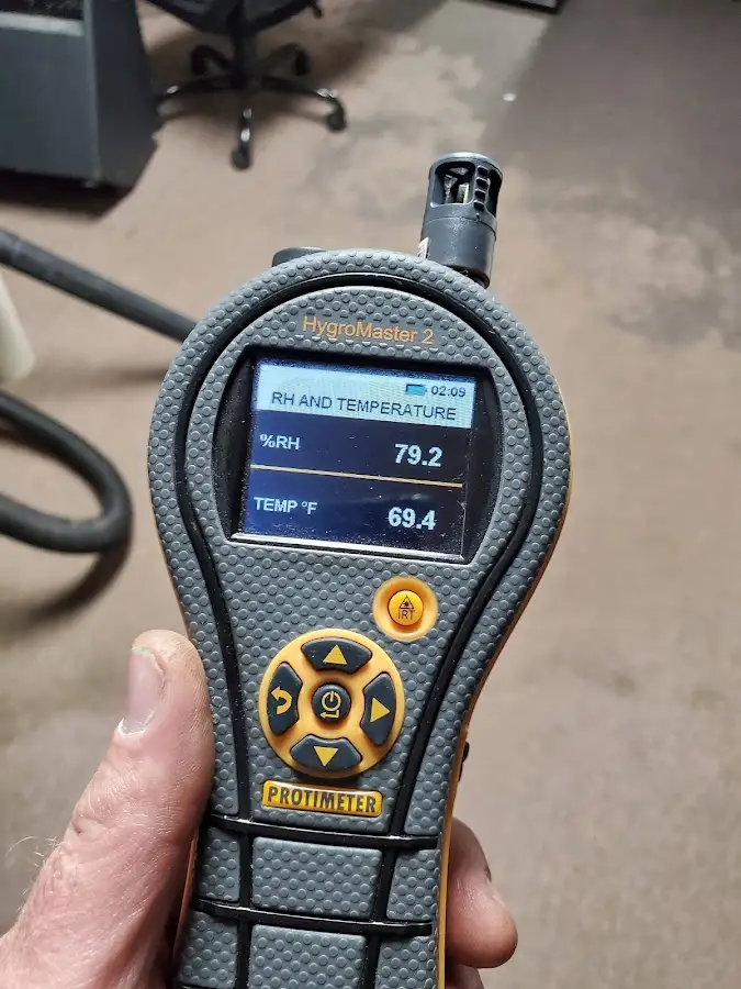 Moisture meter humidity assessment for Mold Remediation & Removal in Westbrook